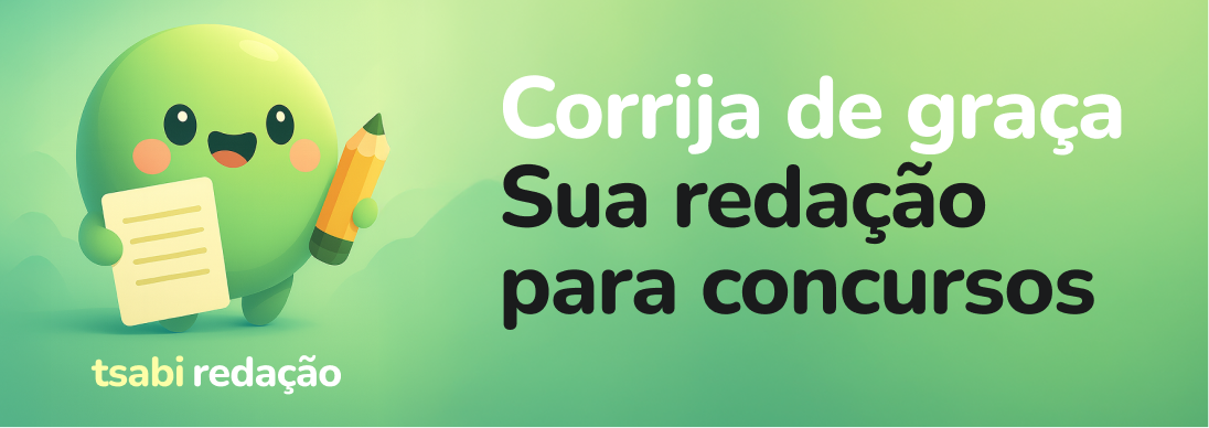 Corrija sua redação com Inteligência Artificial na Tsabi.ai